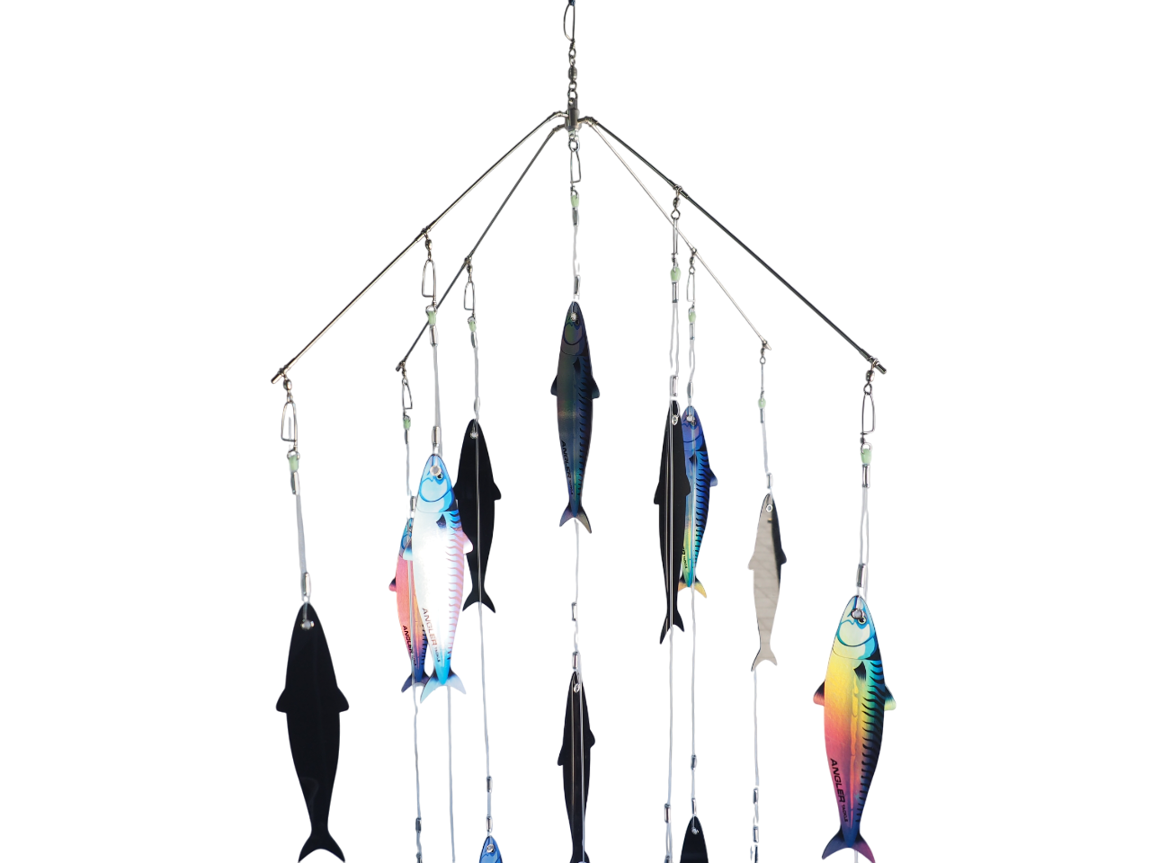 4-arm Dredge Teaser - Blue Mackerel
