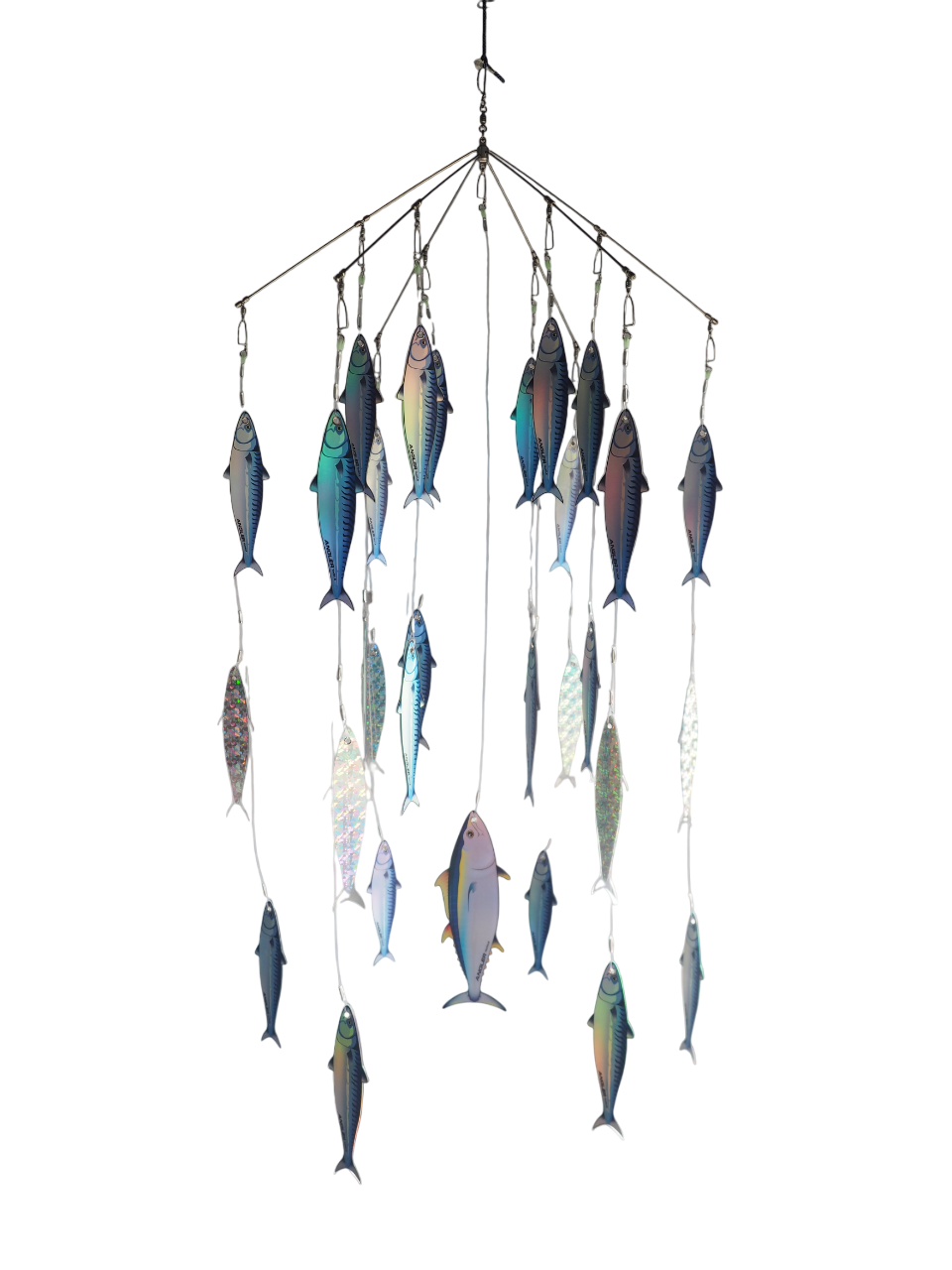6-arm Dredge Teaser - Blue Mackerel
