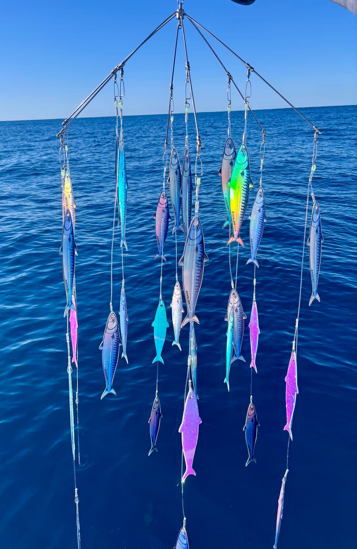 4-arm Dredge Teaser - Blue Mackerel