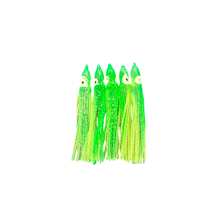 Octopus Skirt 4" - 5pk