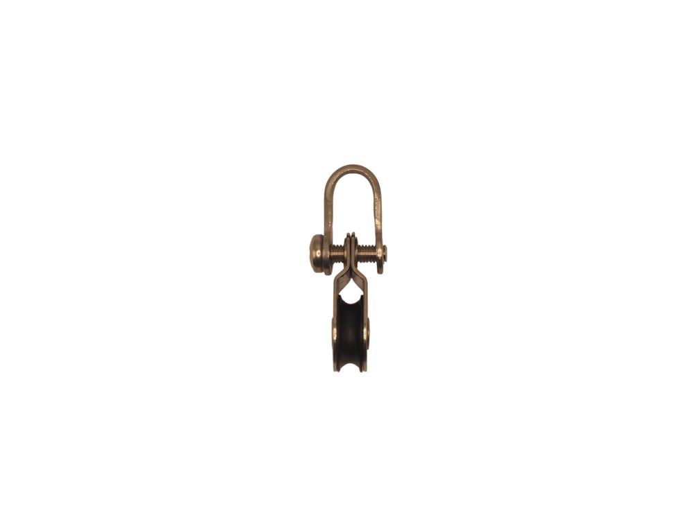 Outrigger Eyelet Pulley – Marine-Grade Stainless & Nylon – Angler Tackle